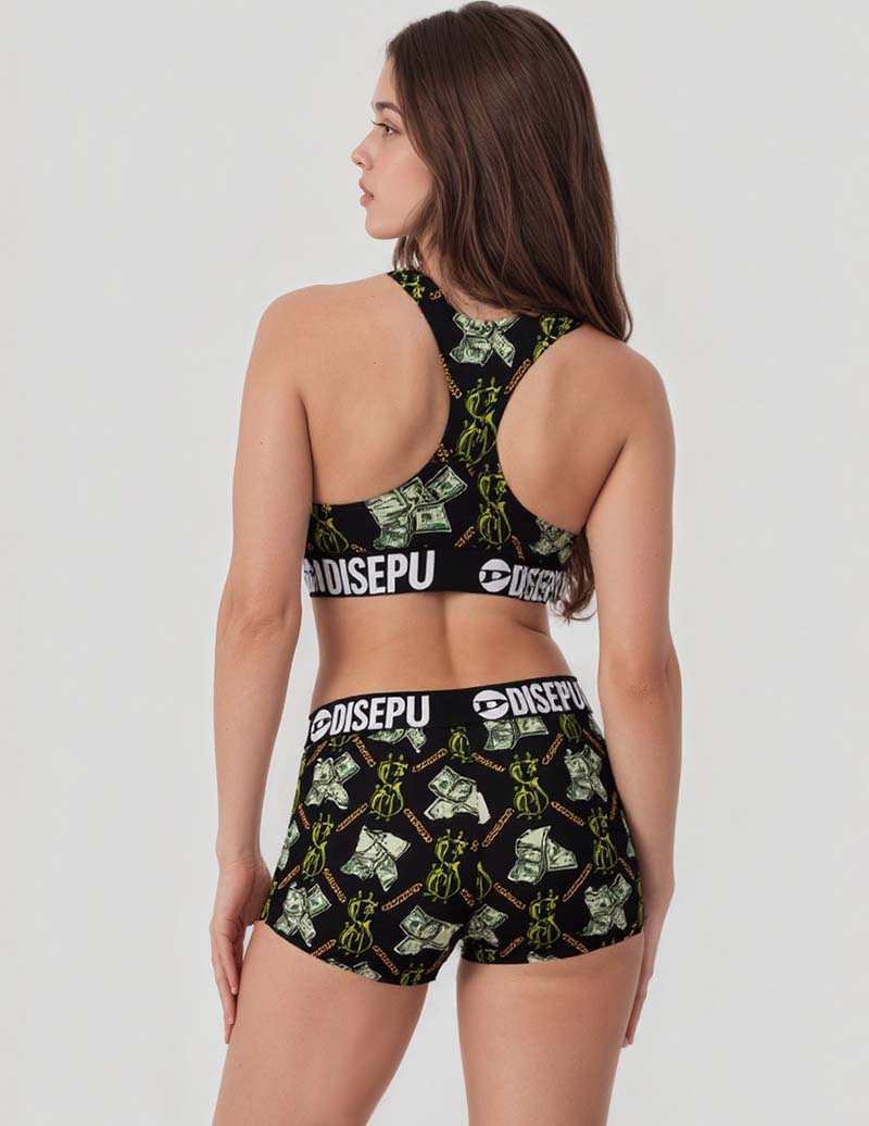 Womens Sports Bra Set