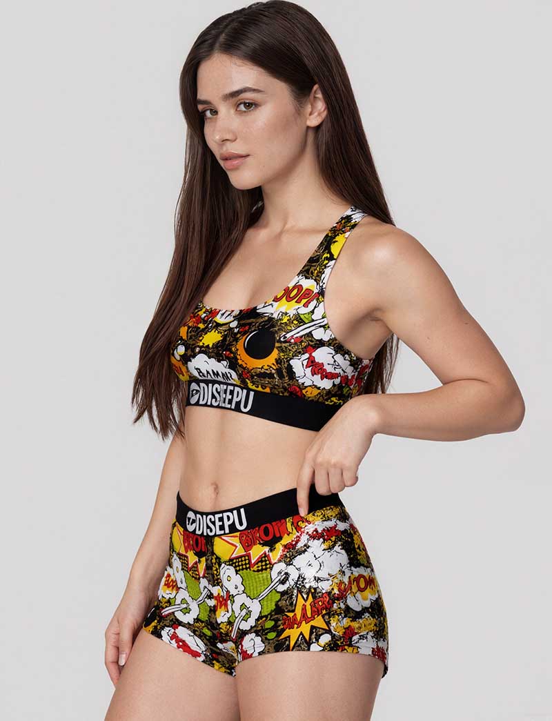 Womens Sports Bra And Shorts