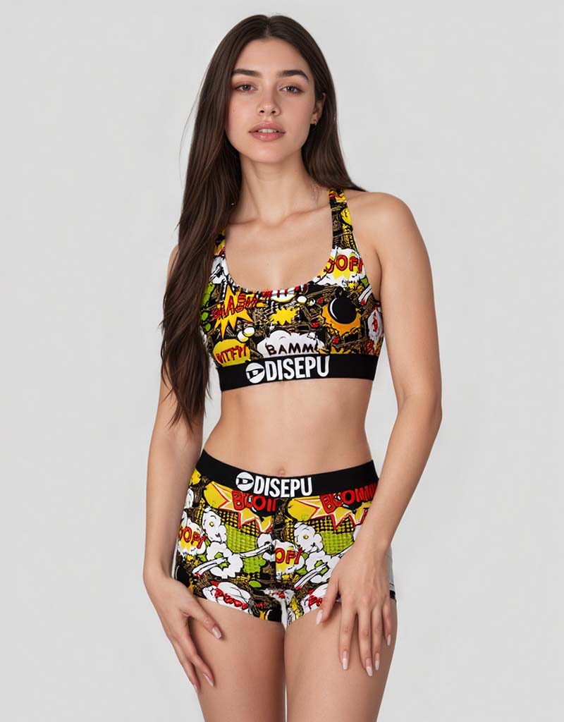 Womens Sports Bra And Shorts